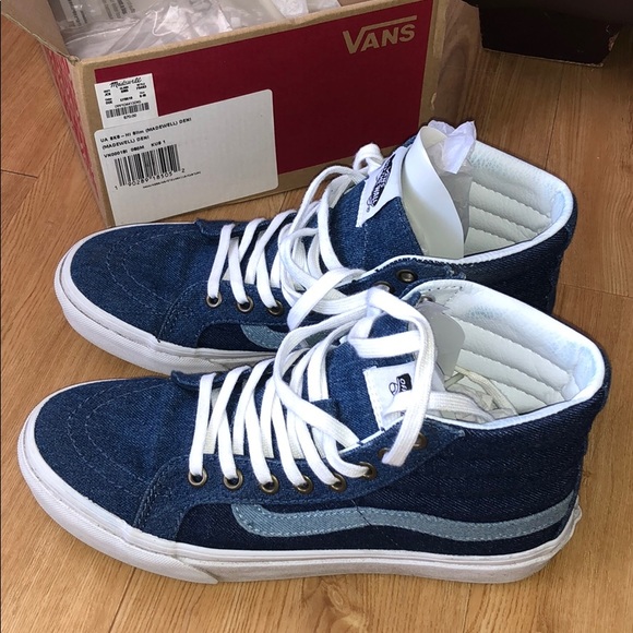 madewell denim vans